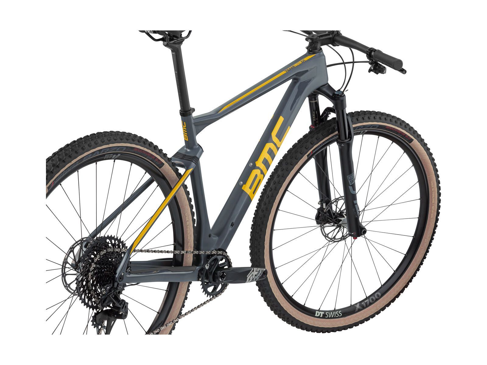 BMC Teamelite 01 One, race grey & yellow - Bild 4