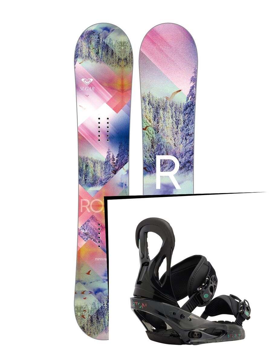 Set: Roxy Sugar 2017 + Burton Stiletto (1712930S) - Bild 1