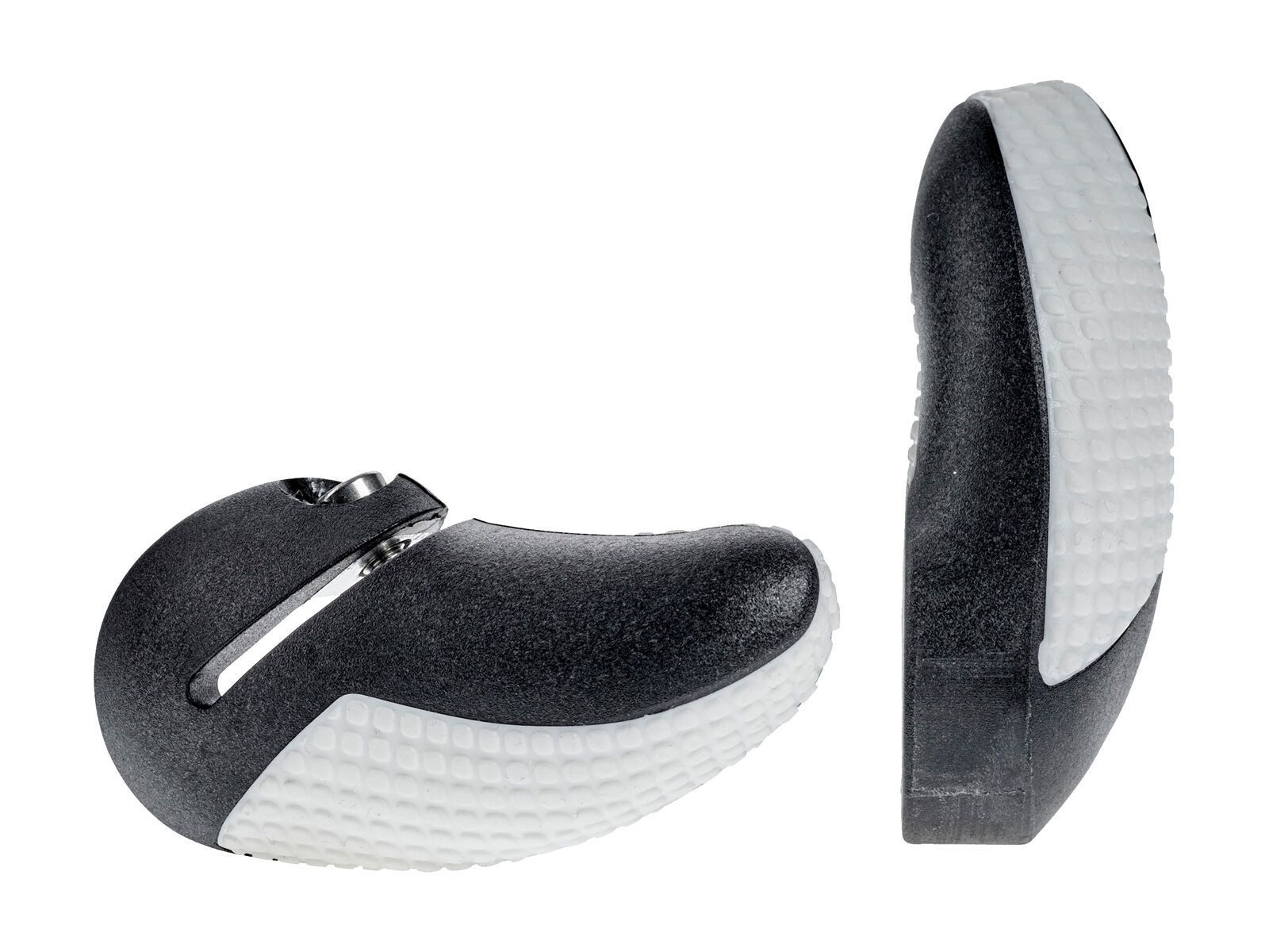 Cube Natural Fit Bar Ends short, black´n´white - Bild 1