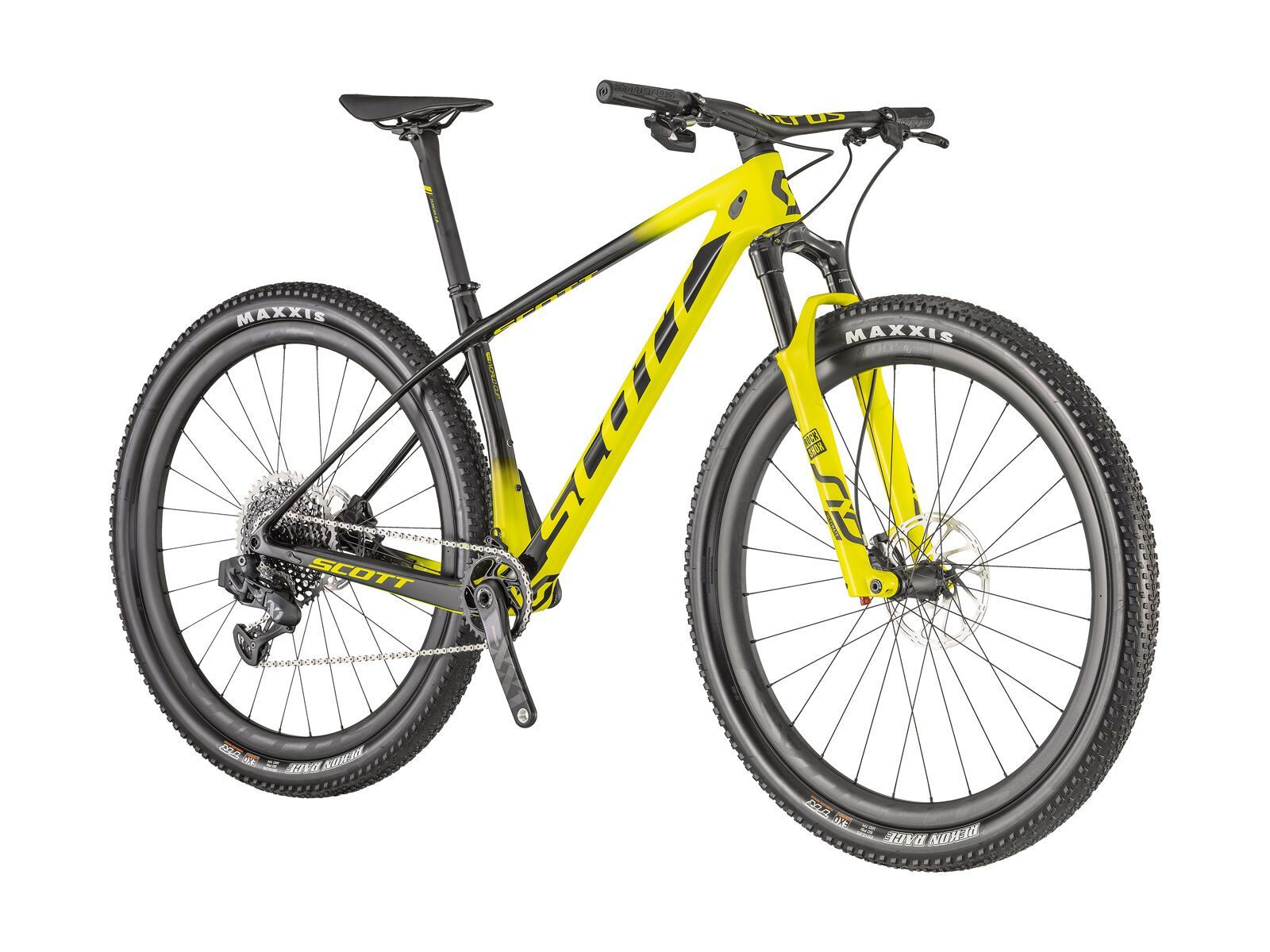 Scott Scale RC 900 World Cup AXS, radium yellow/carbon - Bild 2