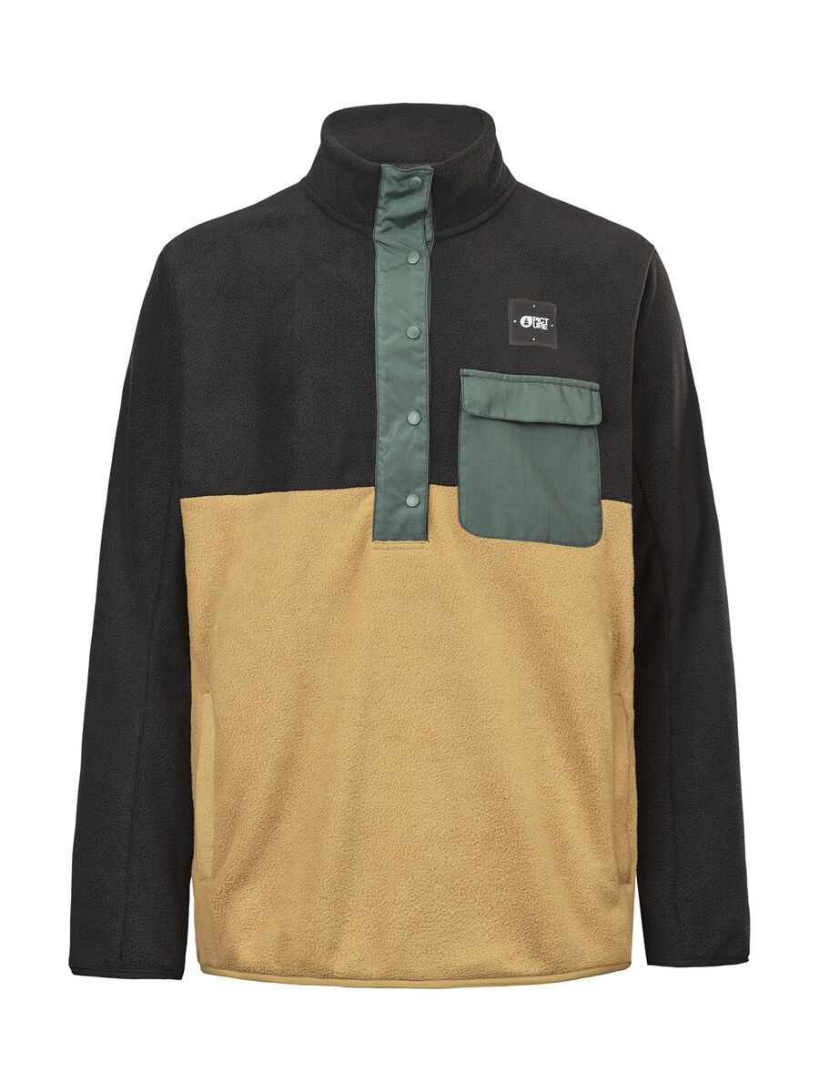 Picture Mathew 1/4 Tech Fleece, dull gold - Bild 1