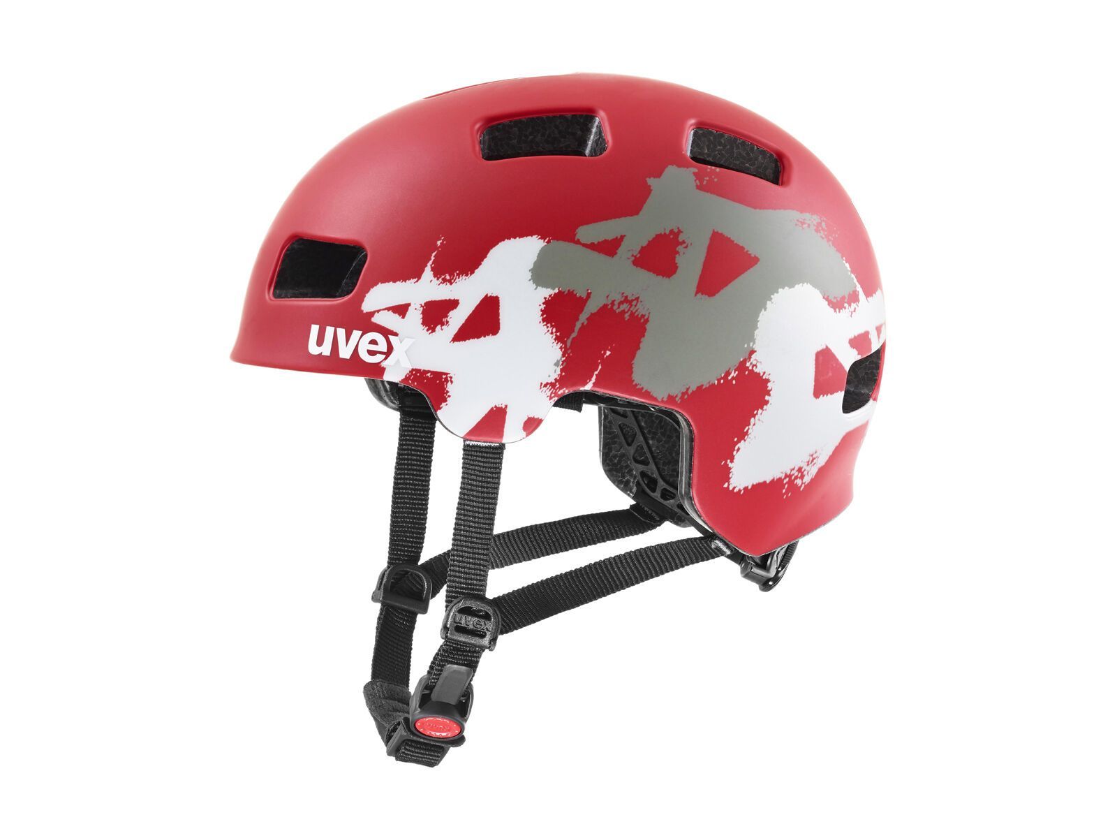 uvex hlmt 4 cc, red mat - Bild 1