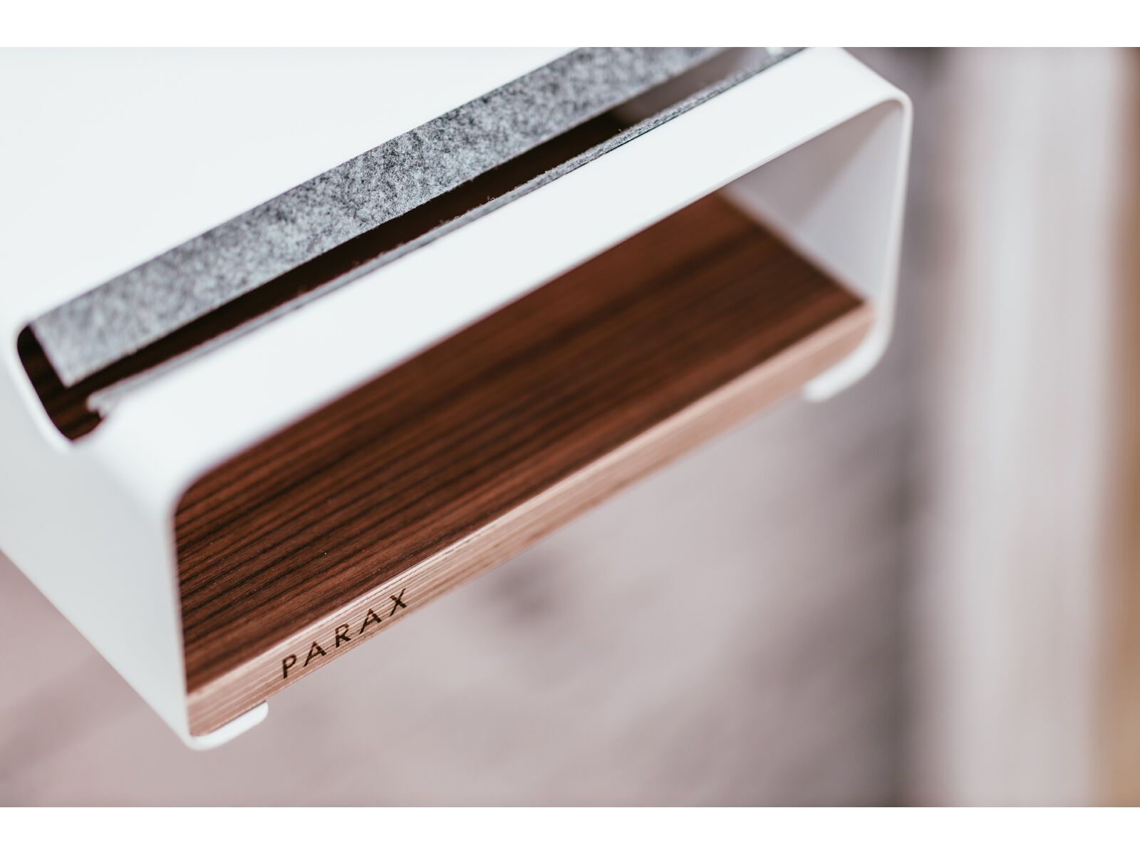 PARAX S-Rack M Wallnuss, weiß - Bild 8