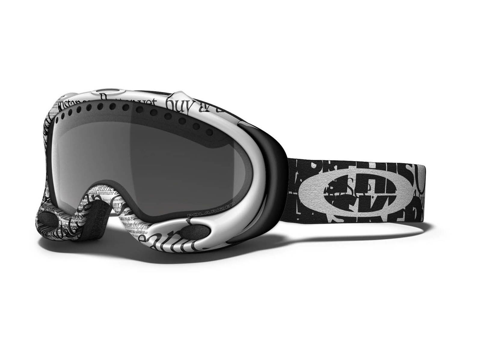 Oakley A Frame, Tagline Black/Dark Grey Polarized - Bild 1