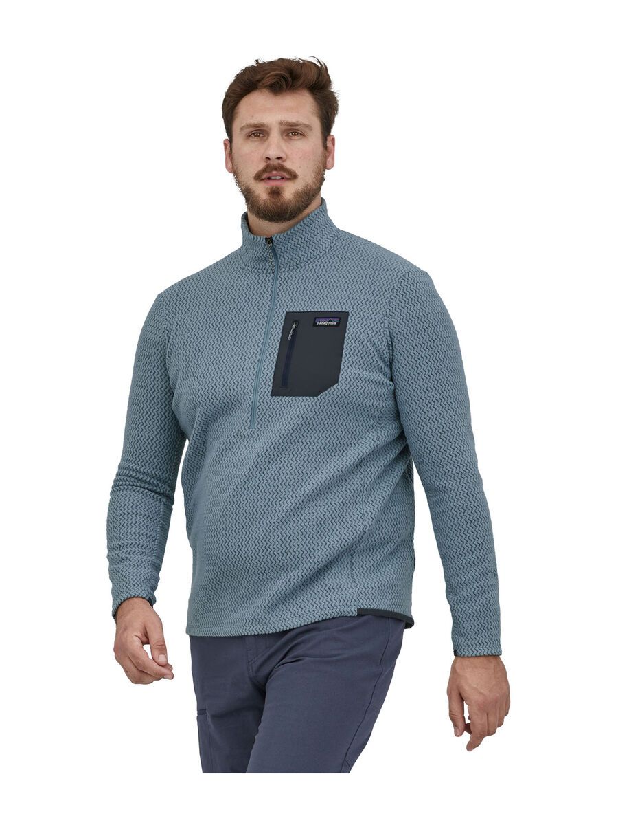 Patagonia Men's R1 Air Zip Neck, light plume grey - Bild 2