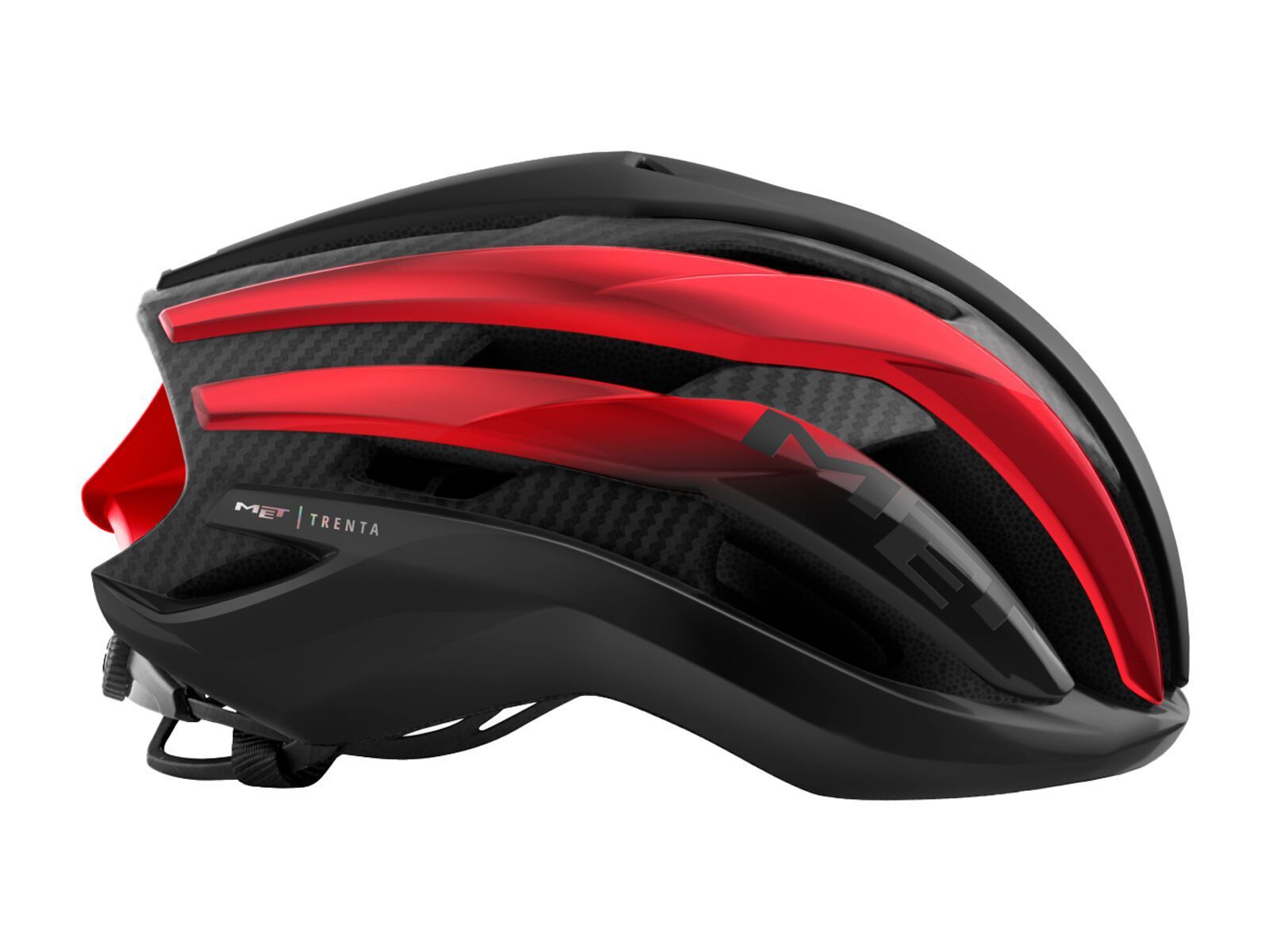MET Trenta 3K Carbon MIPS, black red metallic/matt glossy - Bild 2