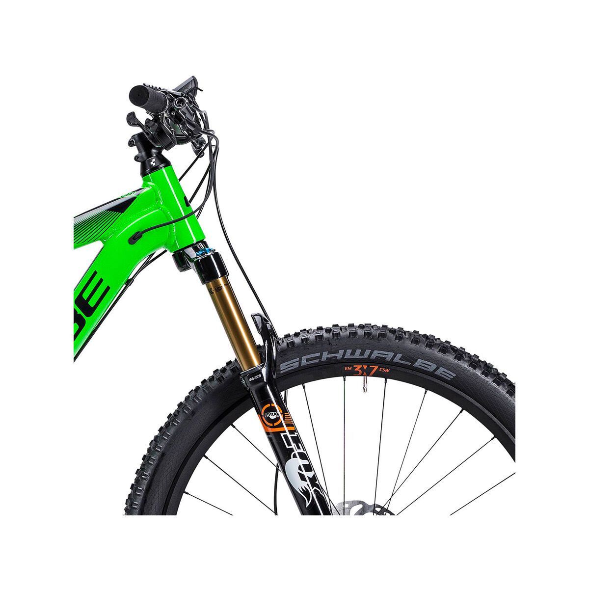 Cube Stereo Hybrid 140 HPA SL 27.5, green/orange - Bild 5