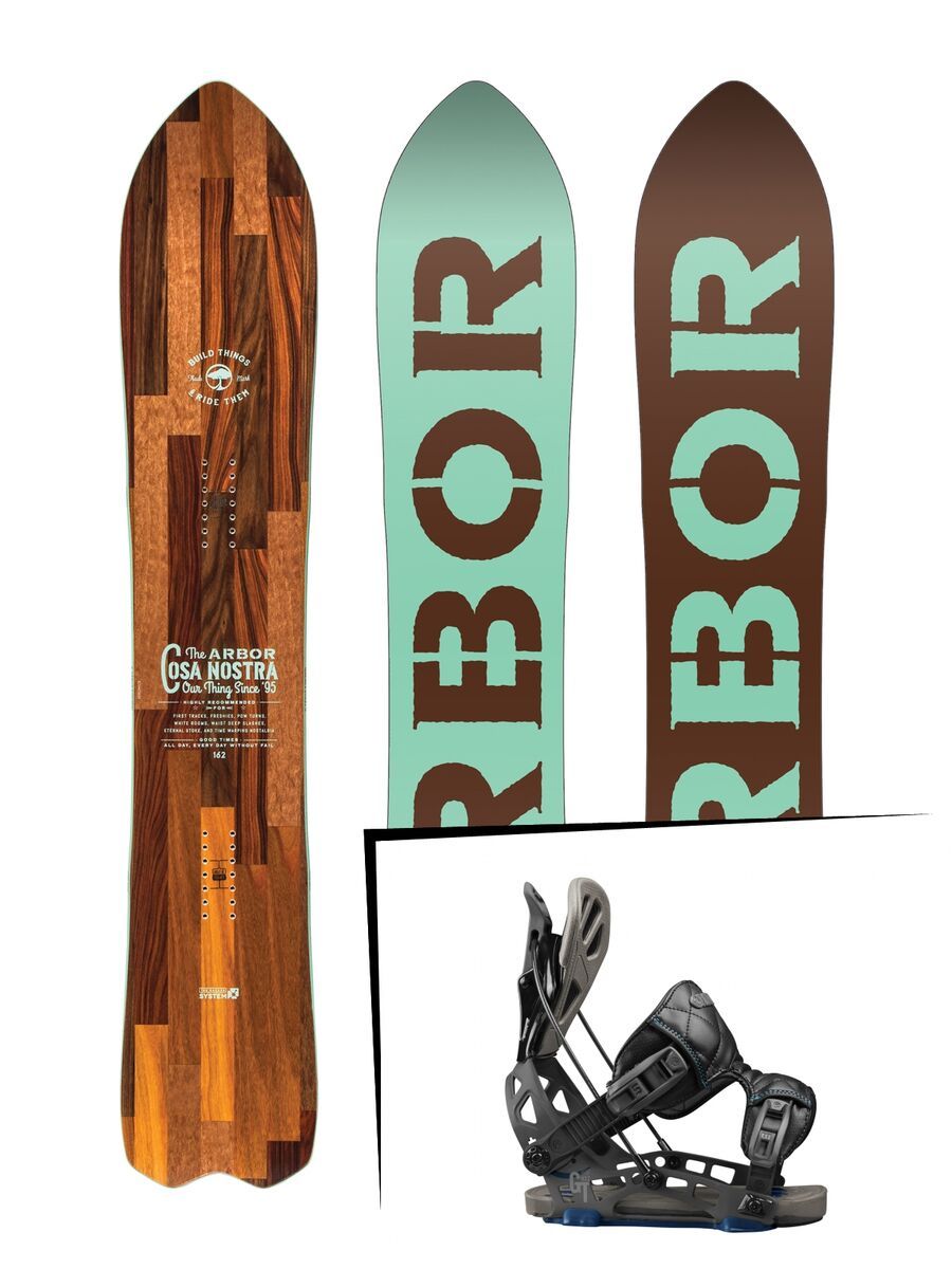 Set: Arbor Cosa Nostra 2017 + Flow NX2-GT (1718315S) - Bild 1