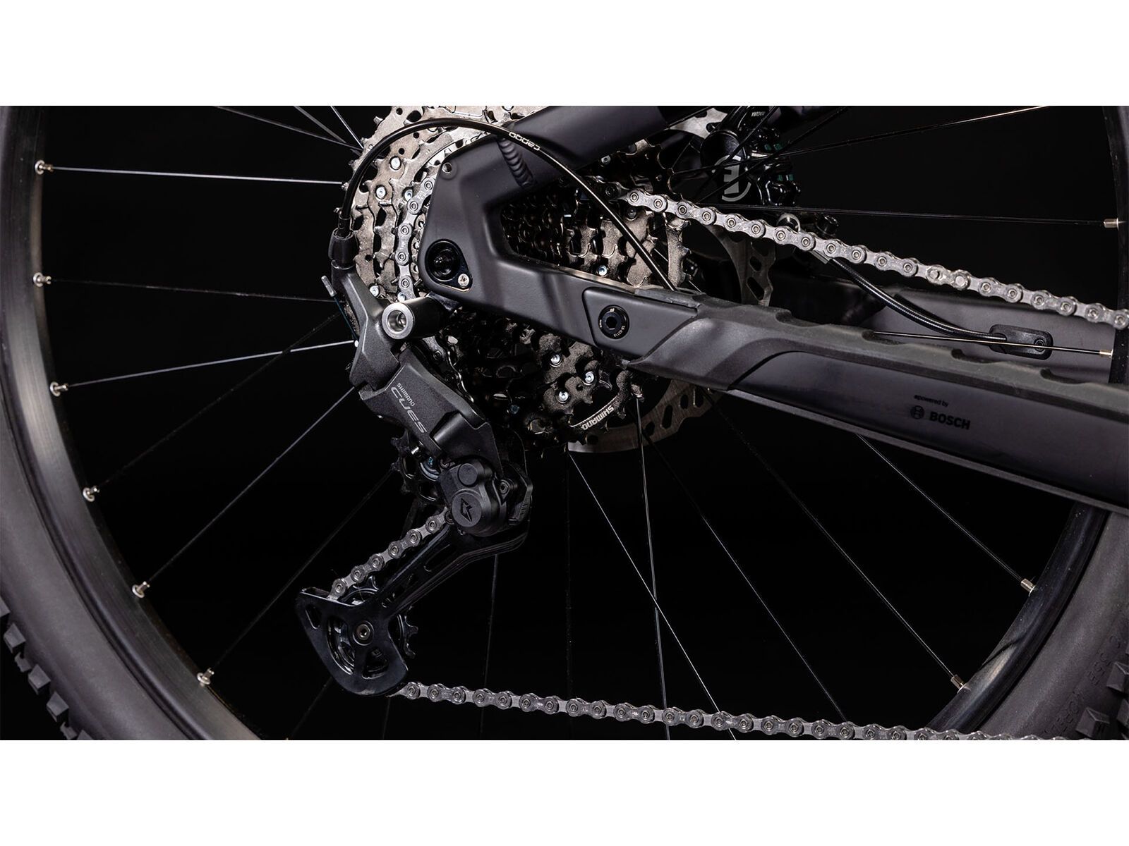 Cube Stereo Hybrid 120 One 750 29, black´n´black - Bild 6