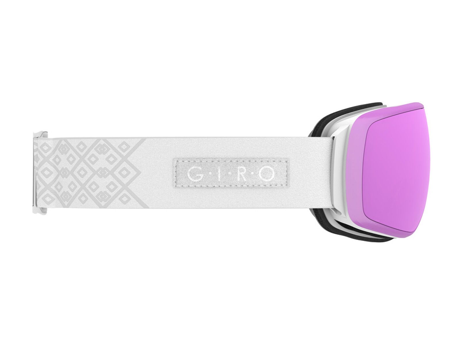 Giro Eave inkl. WS, white velvet/Lens: vivid pink - Bild 4