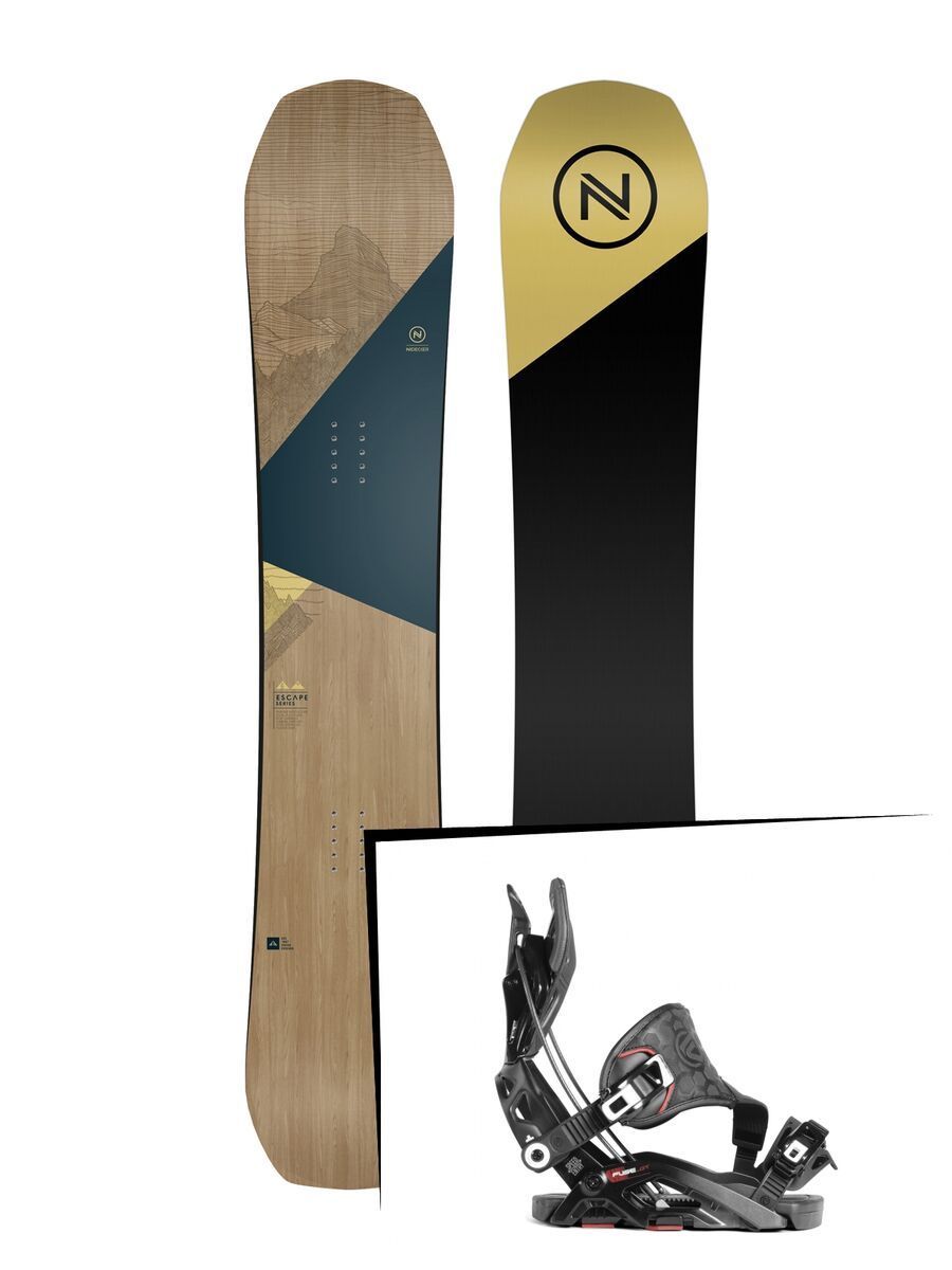 Set: Nidecker Escape 2019 + Flow Fuse-GT (2226533S) - Bild 1