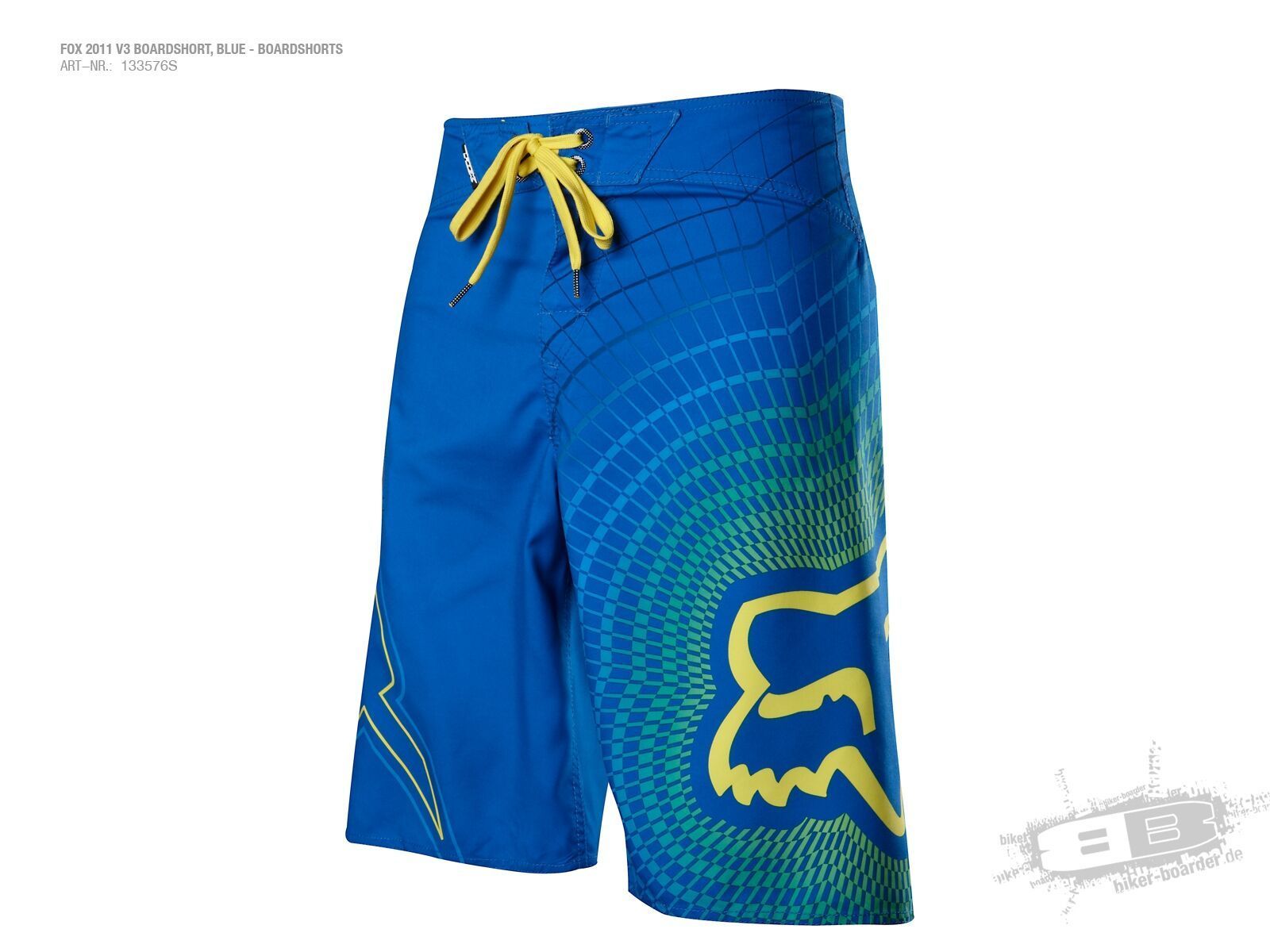 Fox V3 Boardshort, blue - Bild 1