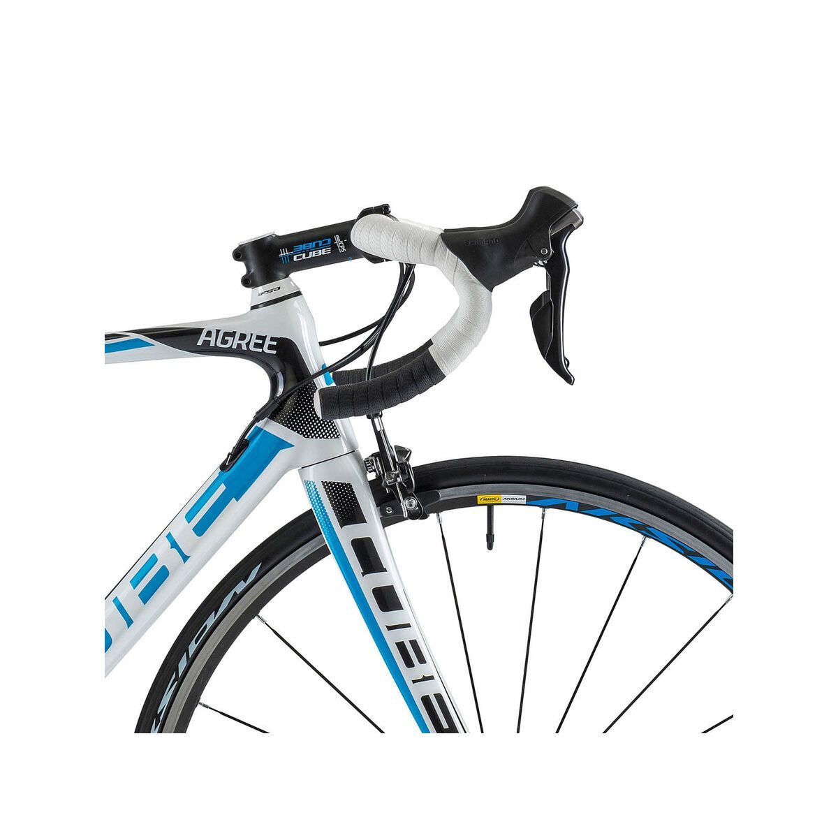 Cube Agree GTC Race, white/black/blue - Bild 5