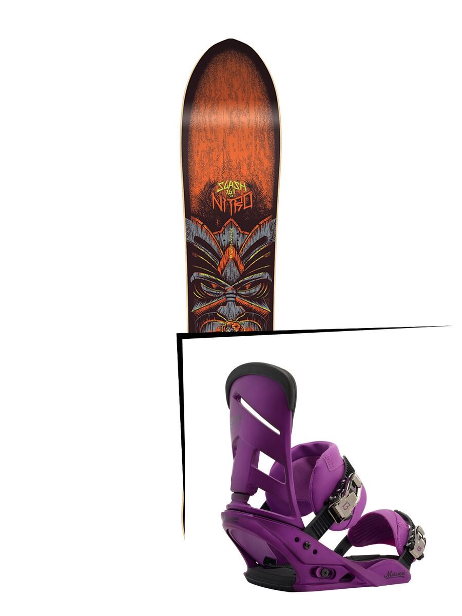 Set: Nitro Slash 2016 + Burton Mission (1191287S) - Bild 1