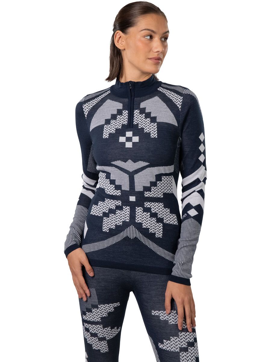 Kari Traa Faith Half Zip Baselayer, dark navy blue - Bild 7
