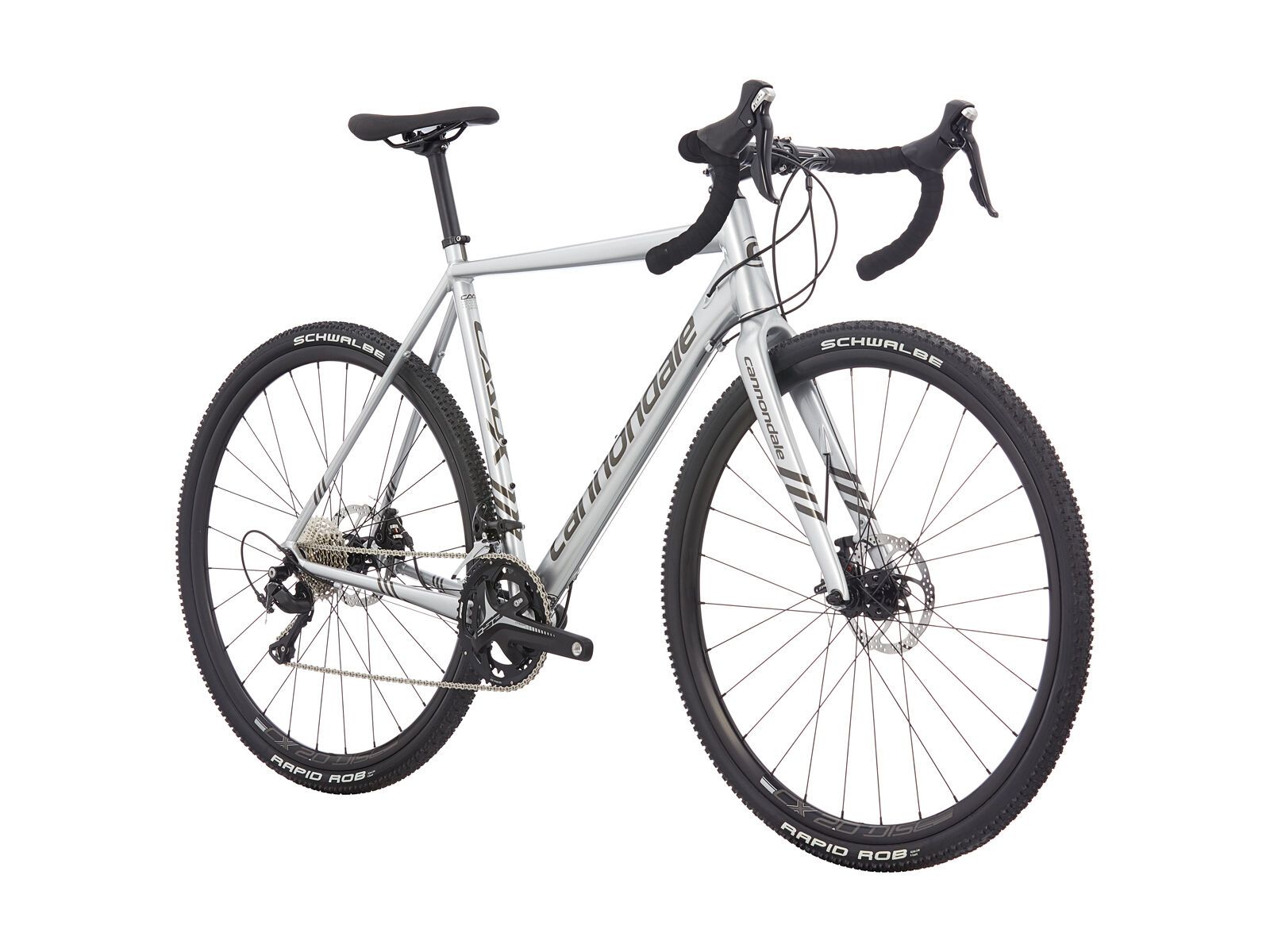Cannondale CAADX 105, fine silver w/ anthracite - gloss (slv) - Bild 2