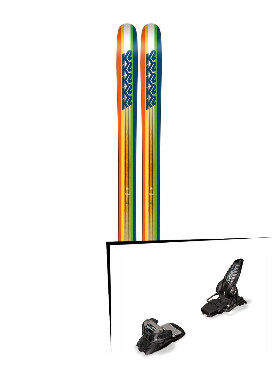 K2 SKI Set: Shreditor 102 2016 + Marker Griffon 13 - Bild 1