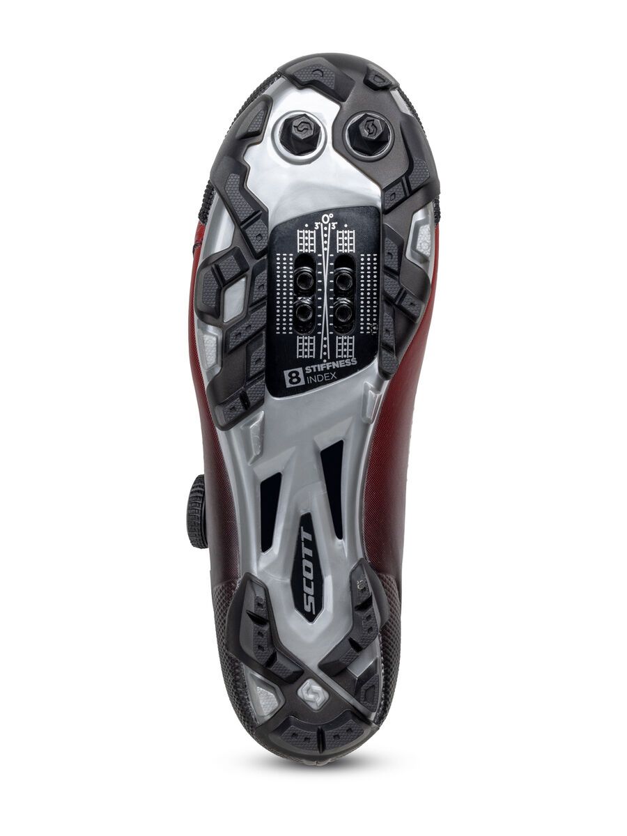 Scott MTB Team BOA W's Shoe, black fade/metallic red - Bild 6