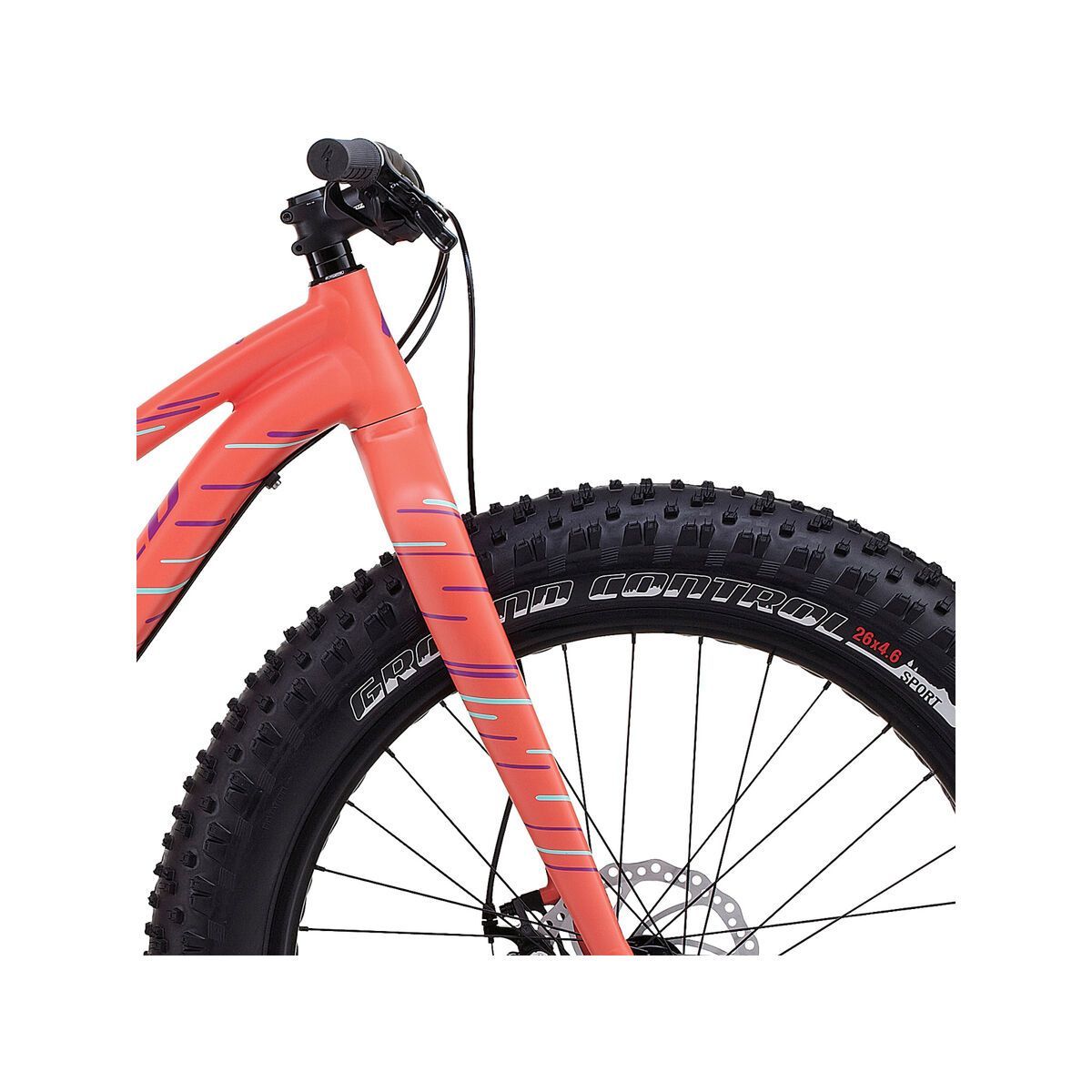 Specialized Hellga, gloss coral/deep fuschia/light turquoise - Bild 5