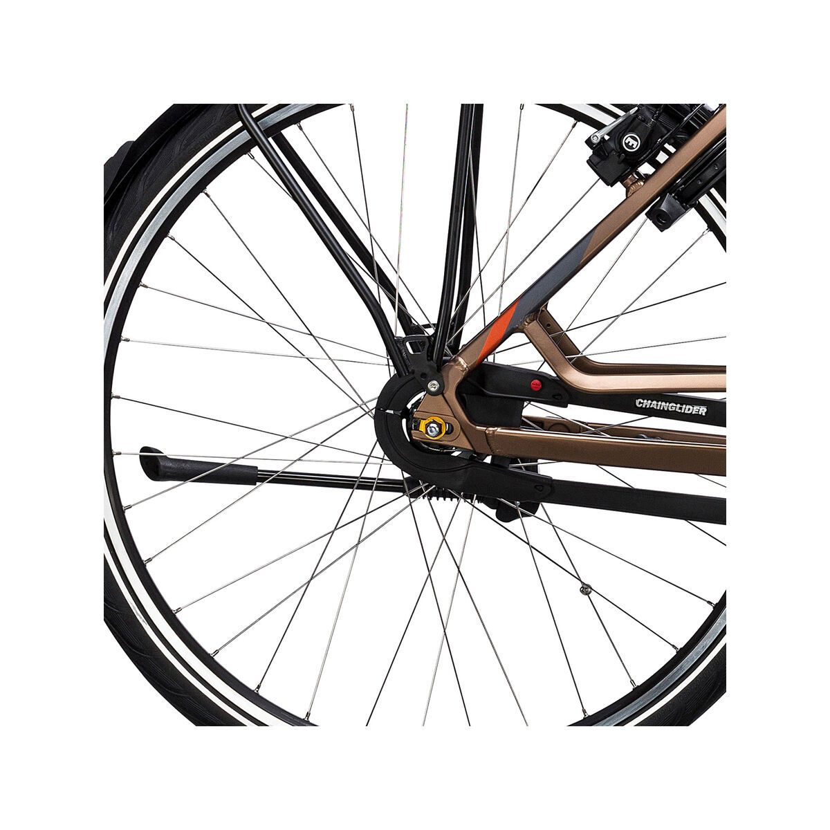 Cube Travel Hybrid 500 Trapeze, havanna brown´n´orange - Bild 4