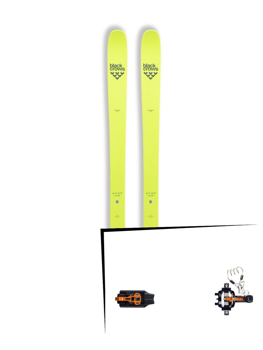 Set: Black Crows Orb Freebird 2019 + Atomic Backland Tour black/orange - Bild 1