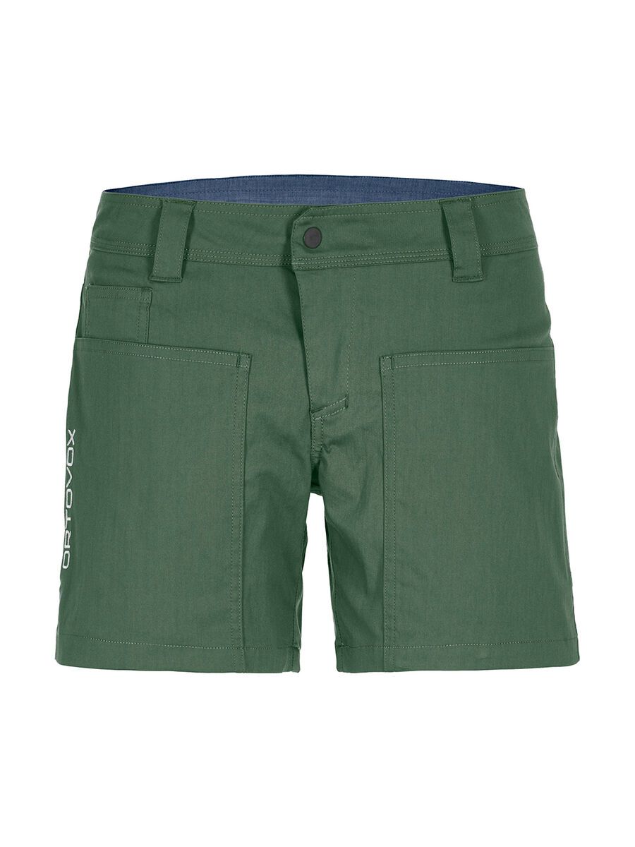 Ortovox Merino Shield Vintage Engadin Shorts W, green forrest - Bild 1
