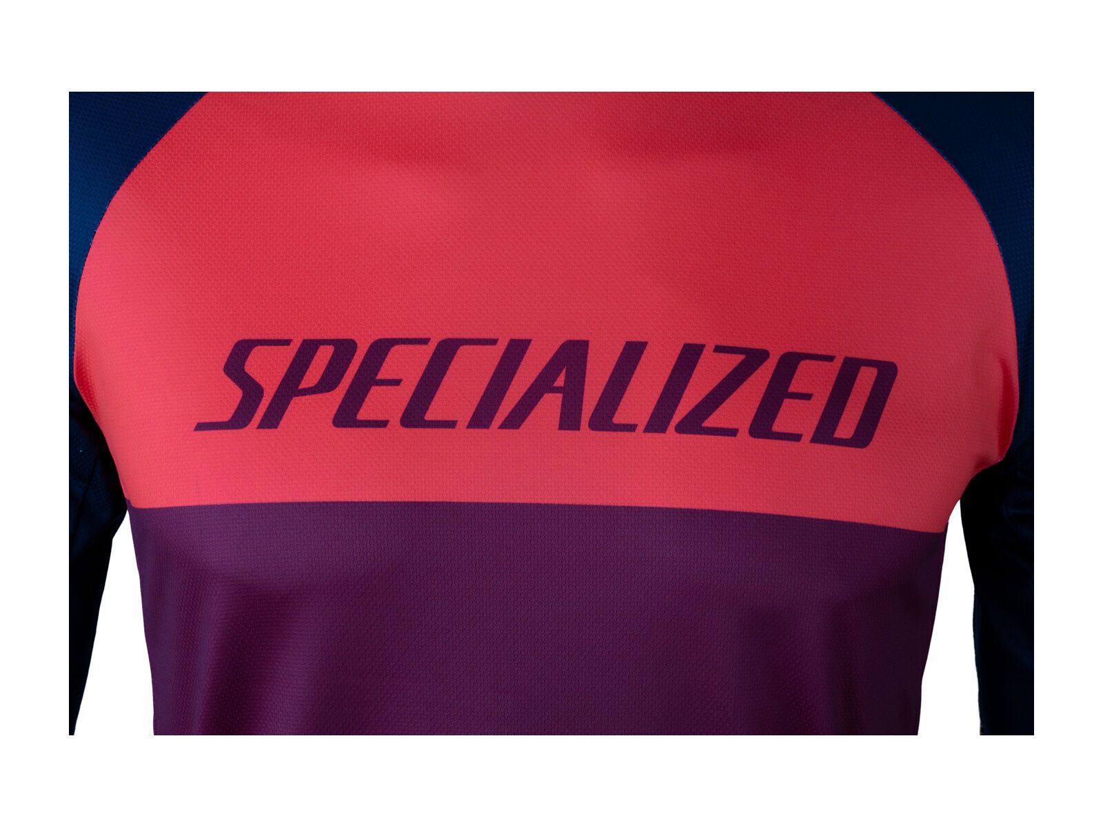 Specialized Demo Pro Longsleeve Jersey, rocket red/crimson block - Bild 7