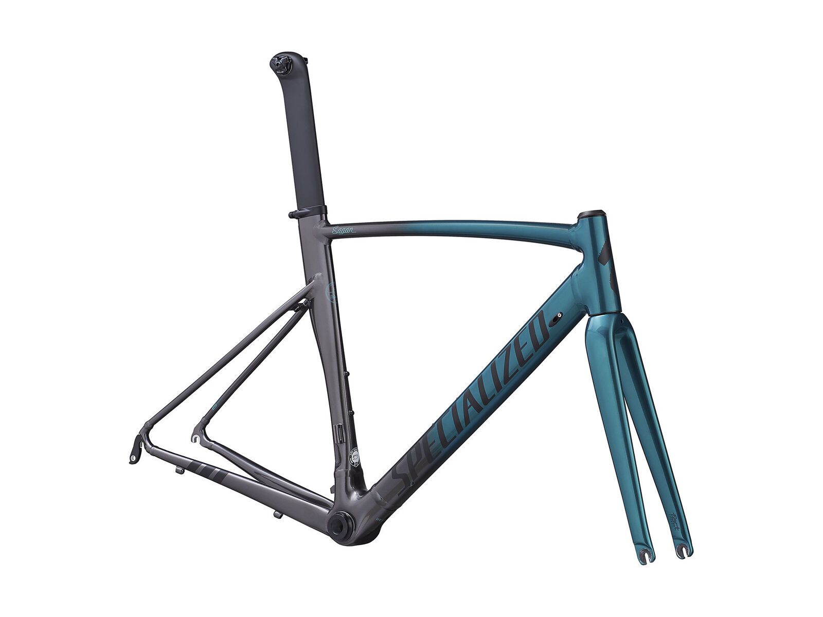 Specialized Allez Sprint Frameset Sagan Collection, dark teal/charcoal - Bild 5