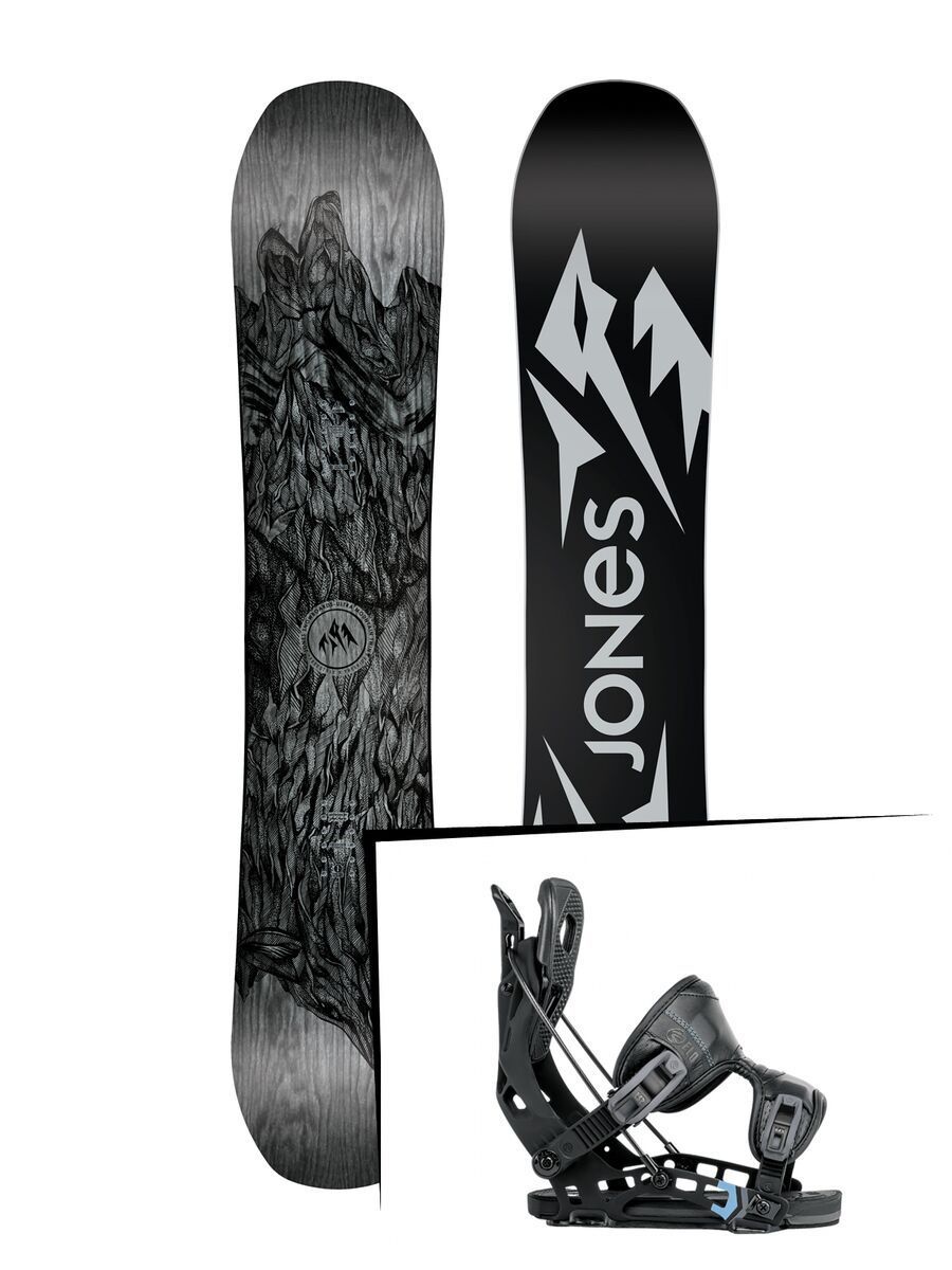 Set: Jones Ultra Mountain Twin 2019 + Flow NX2 (1908430S) - Bild 1