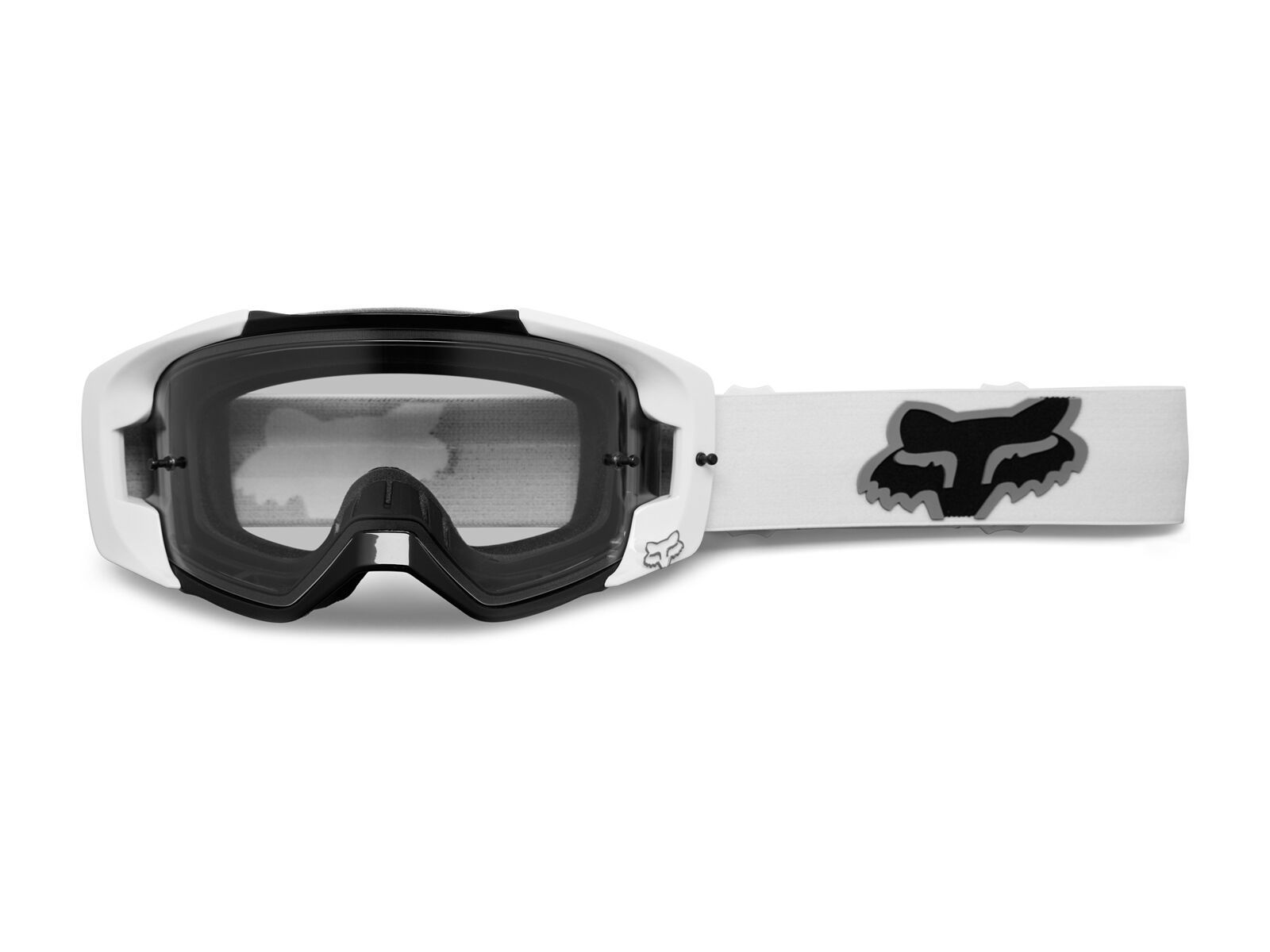 Fox Vue Stray Goggle - Clear, black/white - Bild 1
