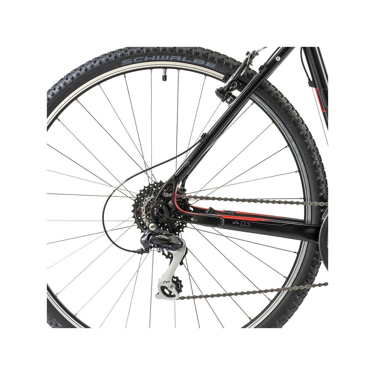 Cube LTD CLS, black/anthrazit/red - Bild 4