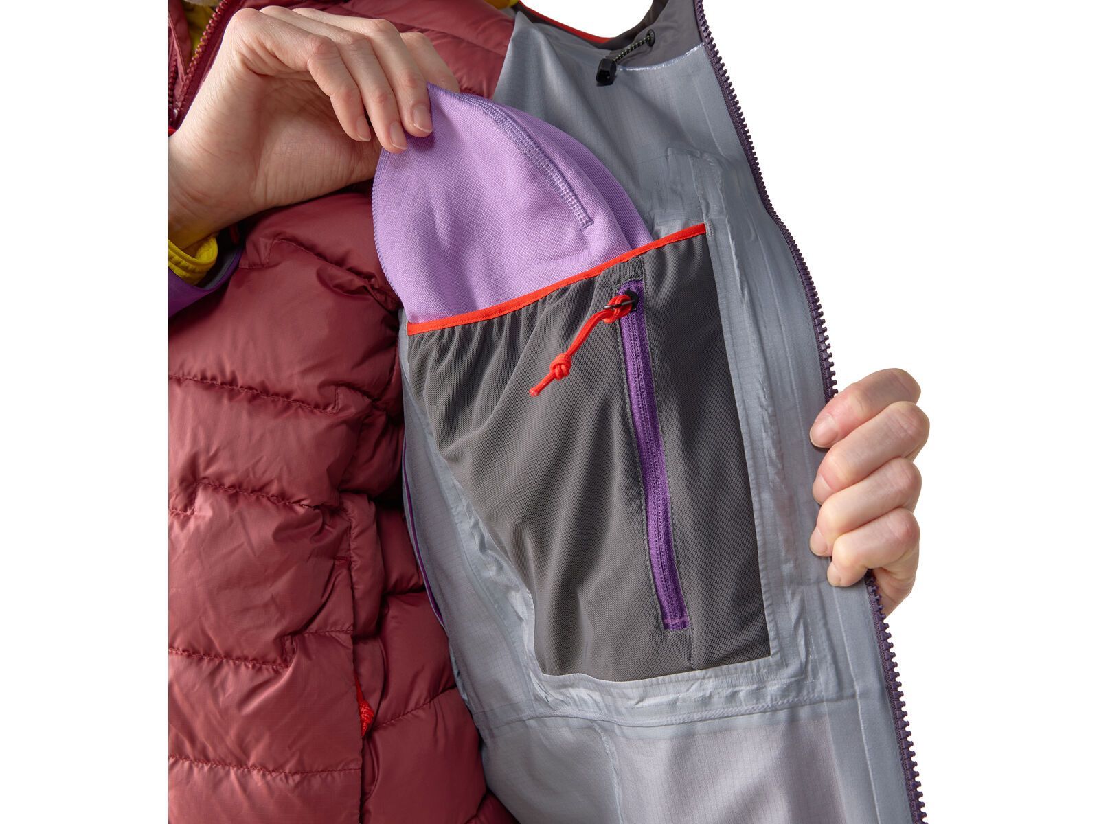 Haglöfs Spitz GTX Pro II Jacket Women, grape purple/purple night - Bild 8