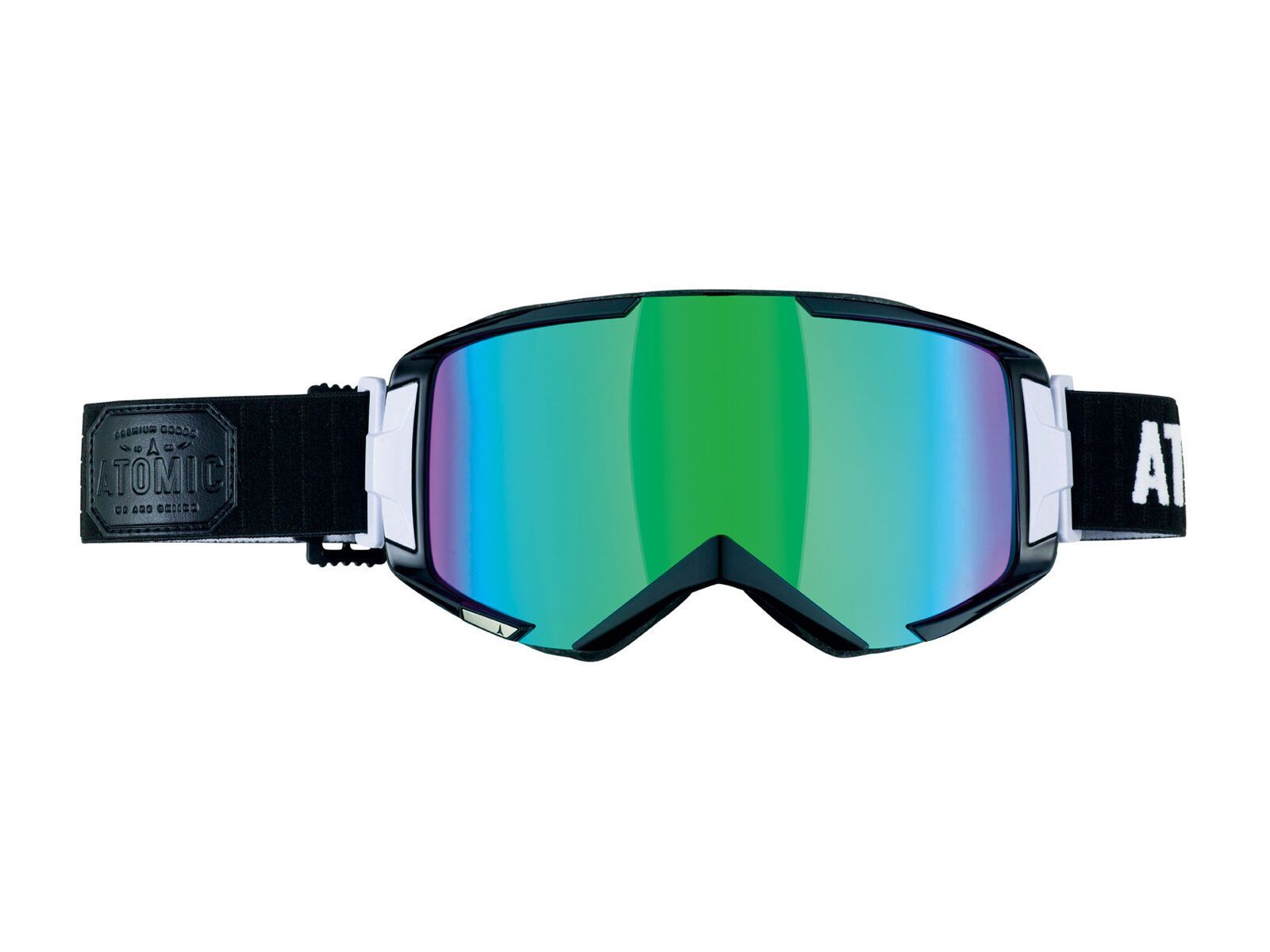 Atomic SAVOR3 M inkl. X-Lens Wechselscheibe, black/Lens: green - Bild 1