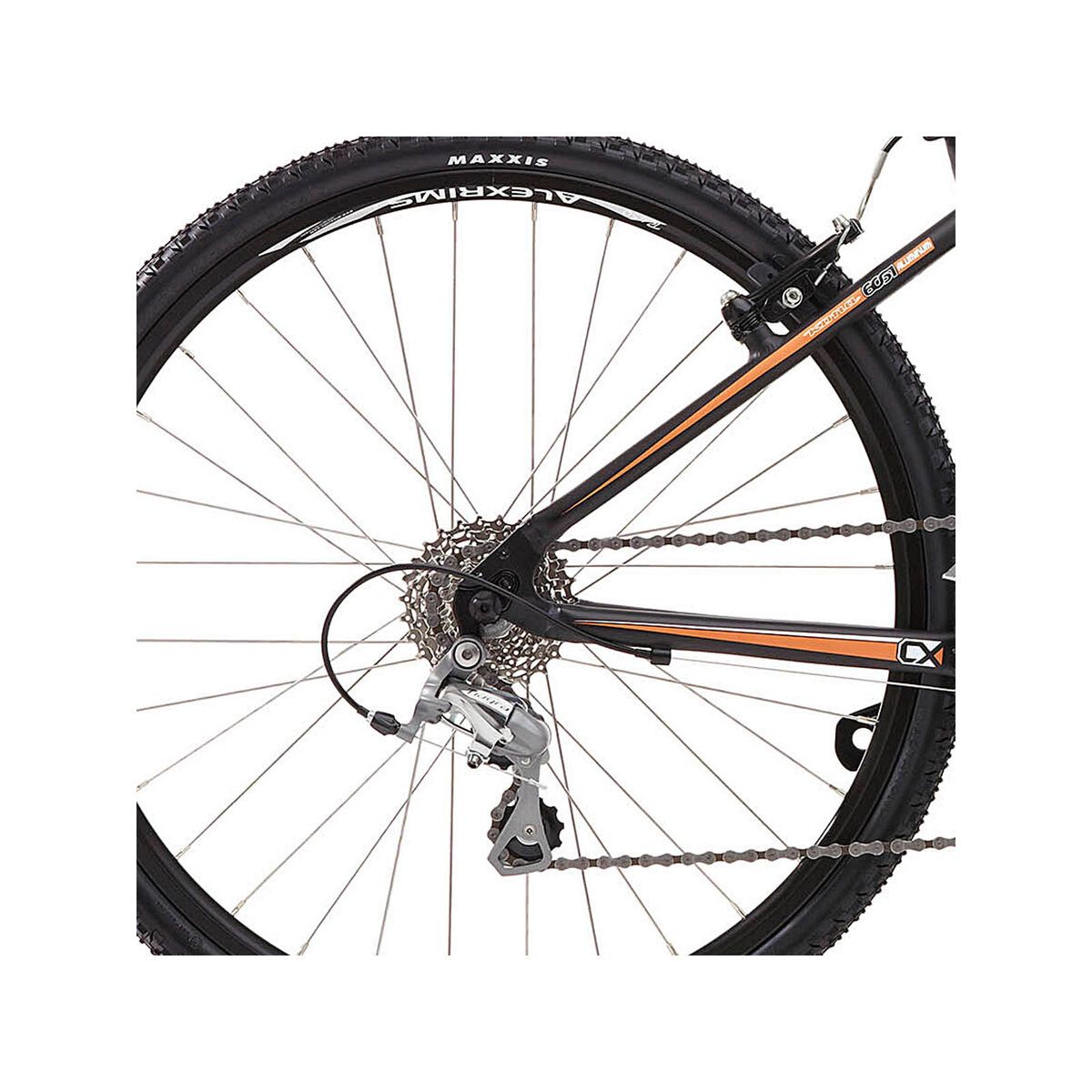 Kona Jake 24, matt black/orange/white - Bild 4