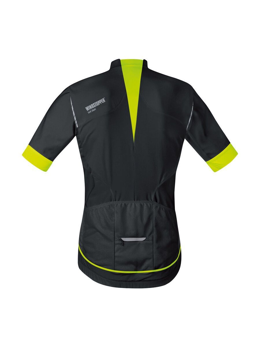 Gore Bike Wear Oxygen Windstopper Soft Shell Trikot, black/neon yellow - Bild 2