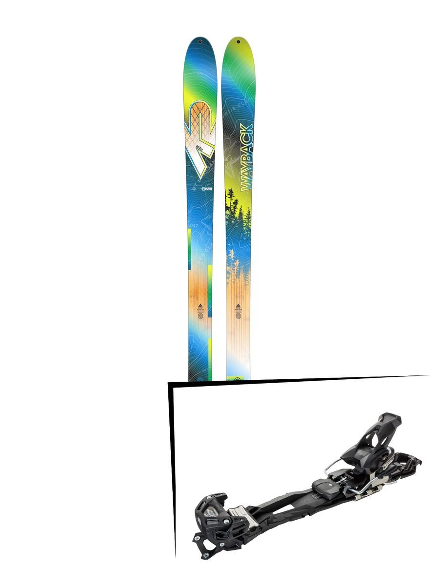 Set: K2 SKI Wayback 2017 + Tyrolia Adrenalin 16 AT (2020402) - Bild 1
