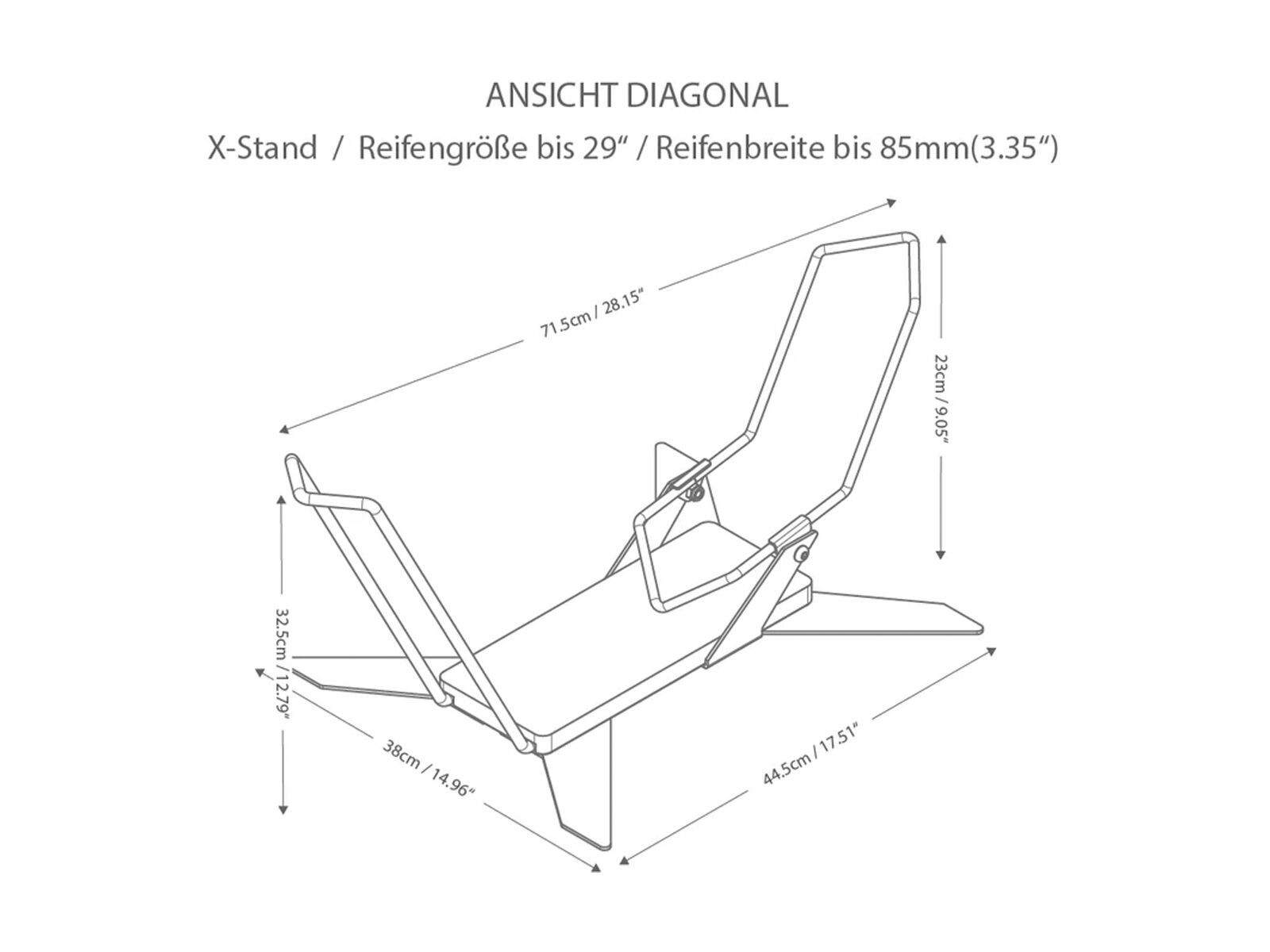 PARAX X-Stand Fahrradständer - Bild 10