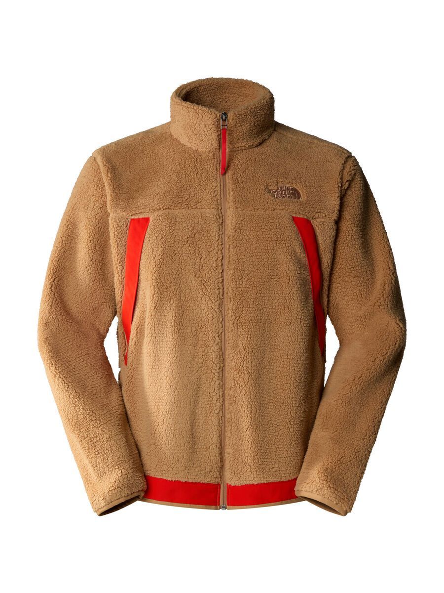 The North Face Men’s Campshire Fleece Jacket, almond butter/fiery red - Bild 1