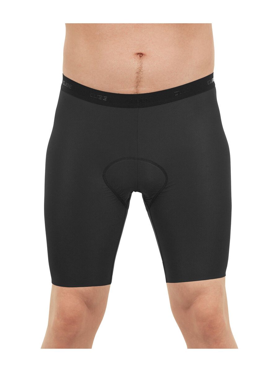 Cube AM Baggy Shorts inkl. Innenhose, black - Bild 5