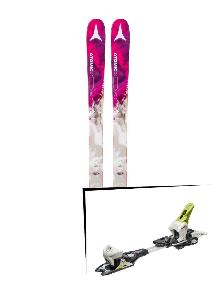 Set: Atomic Backland 85 W 2018 + Fritschi Diamir Eagle 12 lemongrass - Bild 1