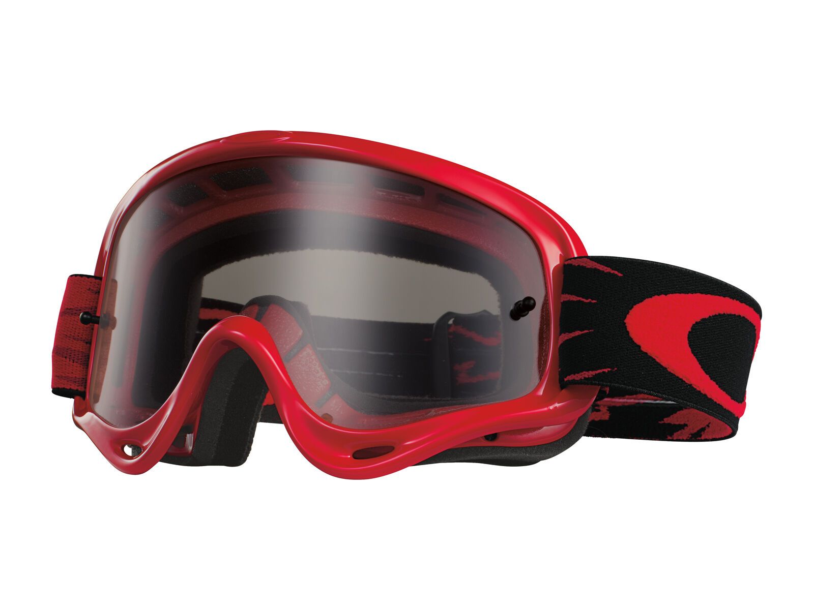 Oakley XS O Frame MX, high voltage red/clear - Bild 1