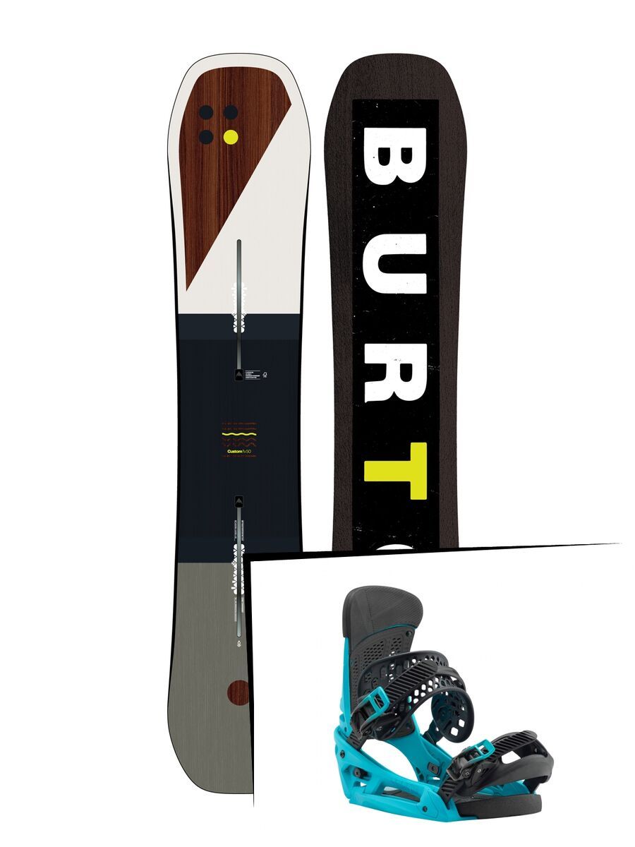Set: Burton Custom Flying V 2019 +  Malavita EST (1931049S) - Bild 1