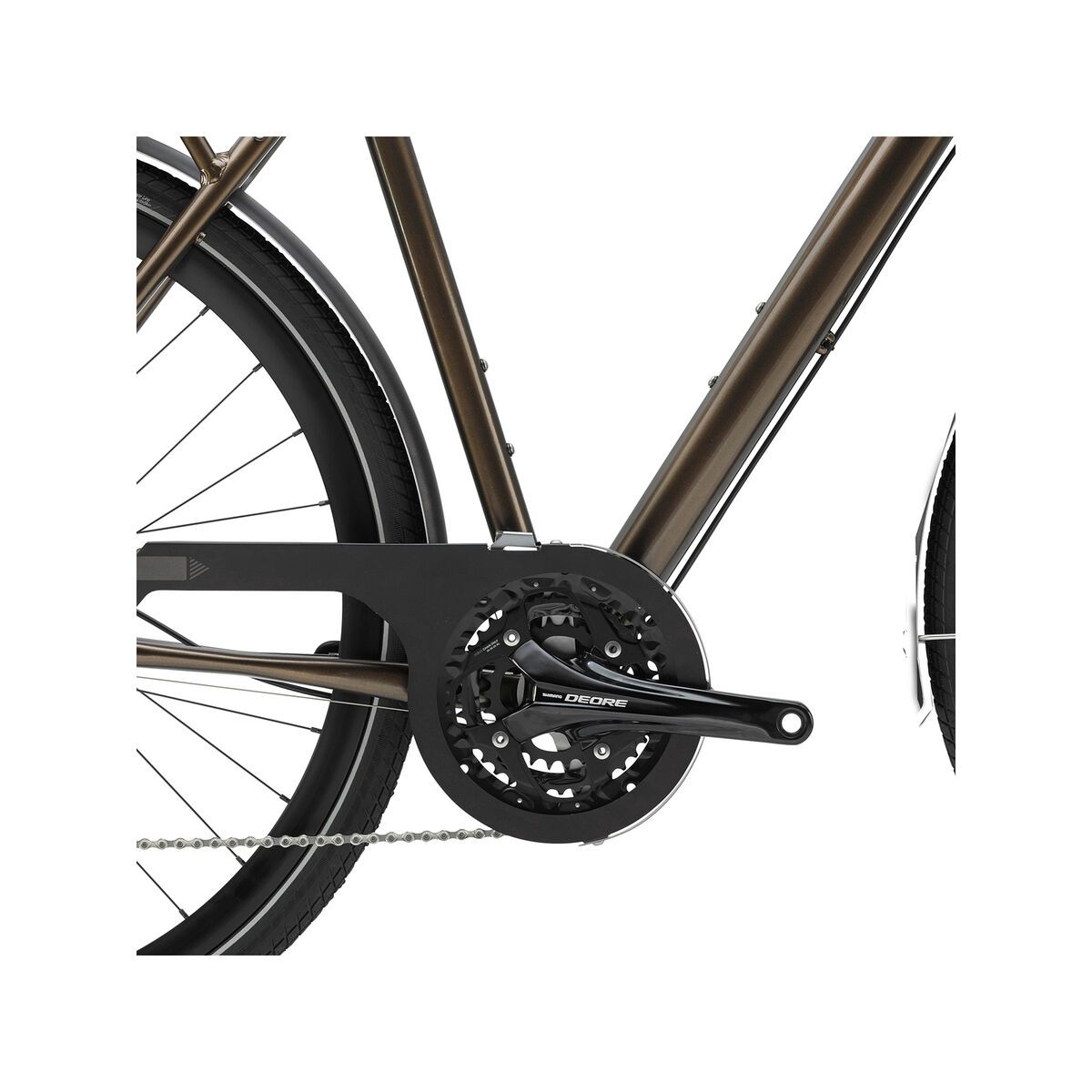 Cannondale Tesoro 1, gloss bourbon w/ matte black coffee details - Bild 3