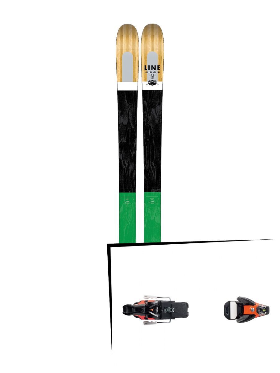 Set: Line Supernatural 92 2017 + Salomon STH2 WTR 16 (1540106) - Bild 1