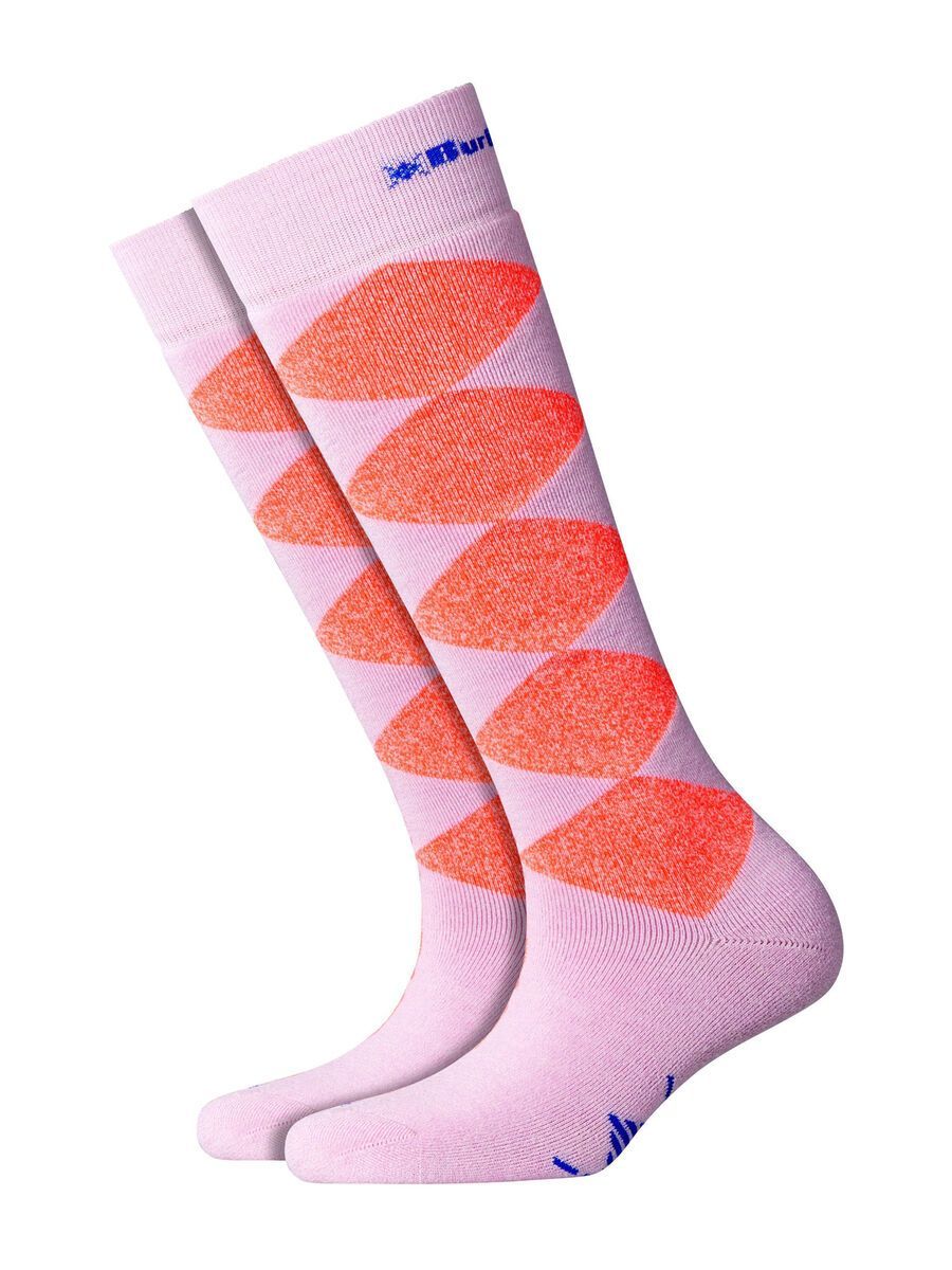 Falke Burlington Snow Rhomb Girl Kniestrümpfe, marshmellow - Bild 1