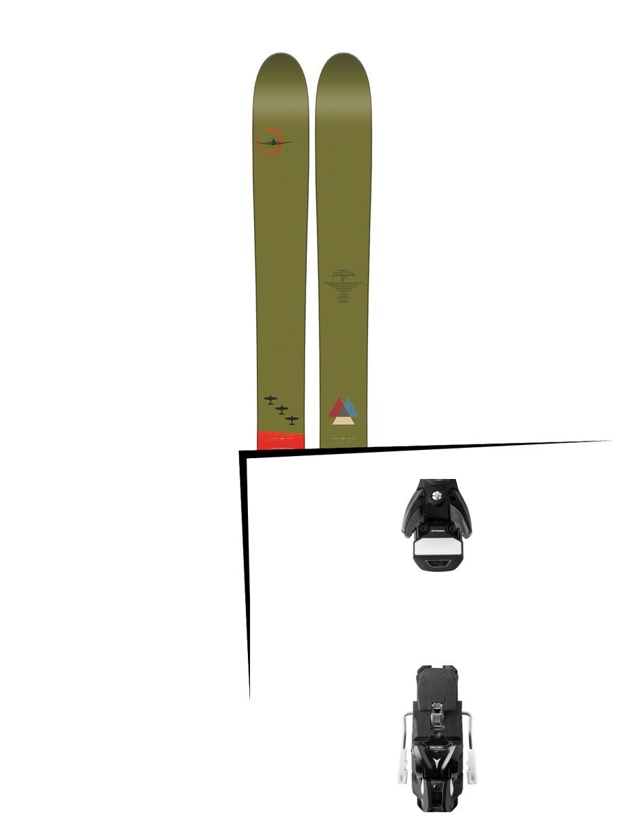 Set: Line Magnum Opus 2018 + Atomic STH 13 WTR black/gun metal - Bild 1