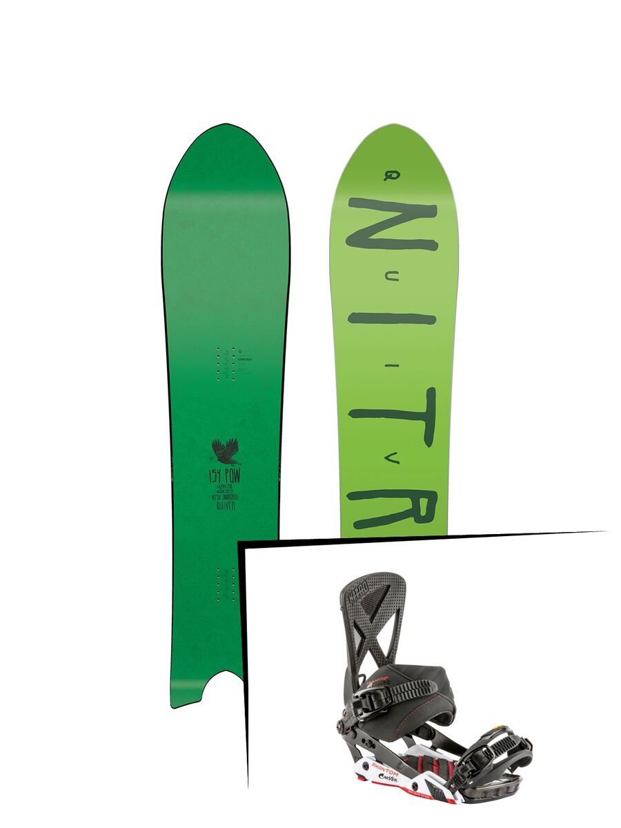 Set: Nitro Quiver Pow 2019 + Nitro Phantom Carver carver - Bild 1