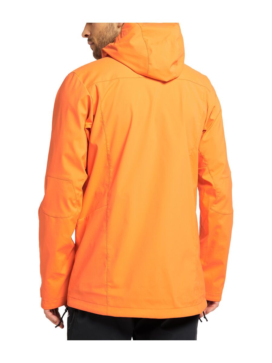 Haglöfs Touring Infinium Jacket Men, flame orange - Bild 4