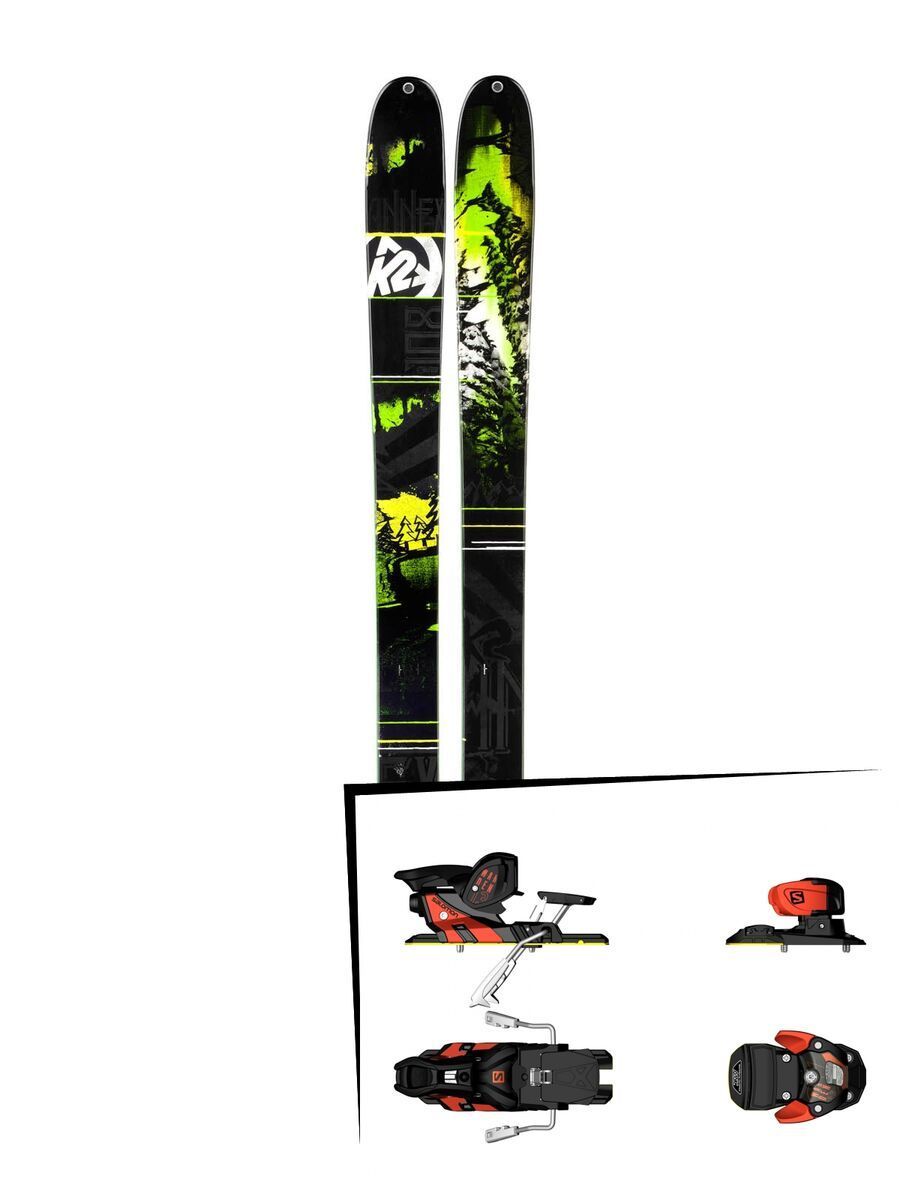 K2 SKI Set: Annex 108 2014 + Salomon Warden MNC 13 - Bild 1