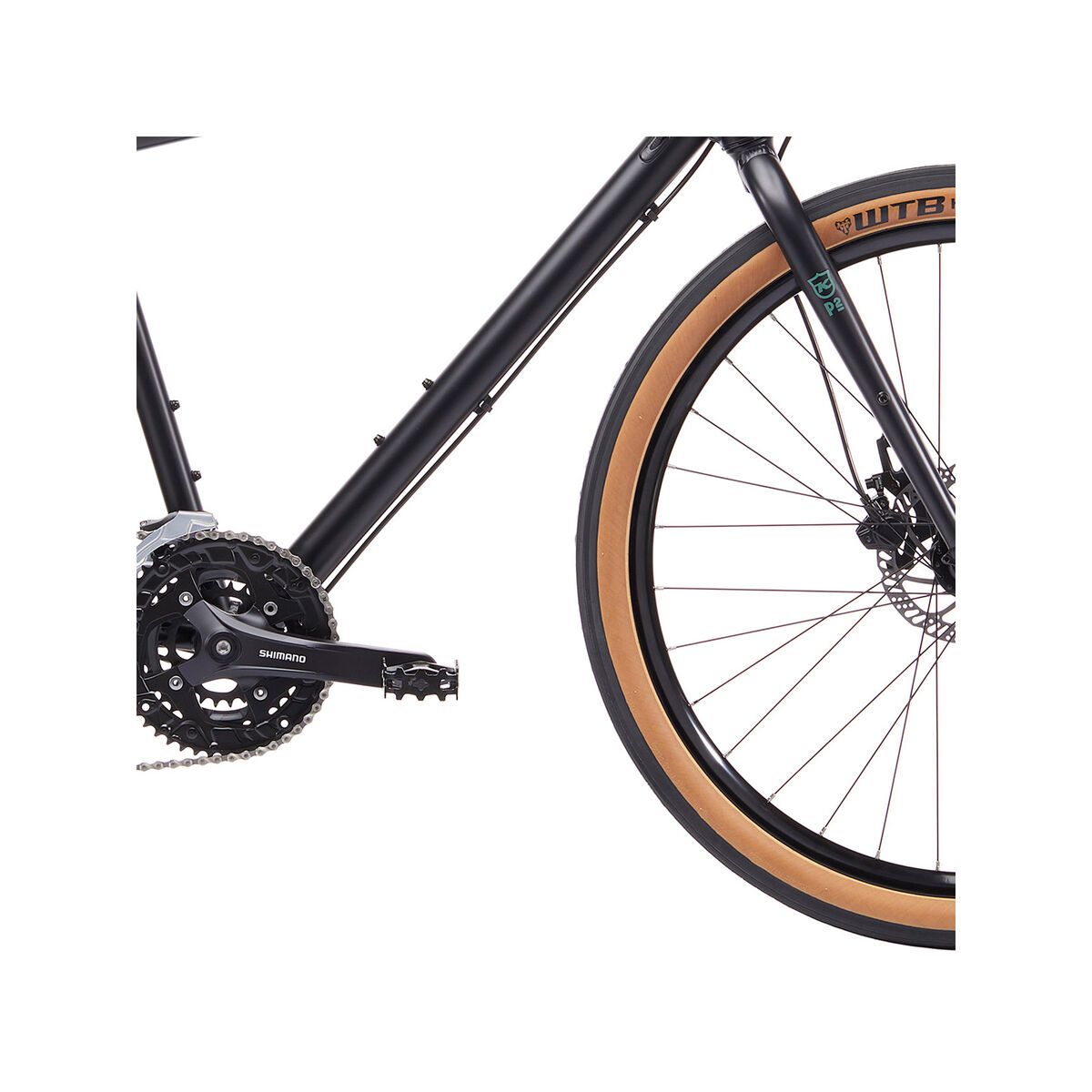Kona Dew Plus, matt black w/ eco green decals - Bild 4